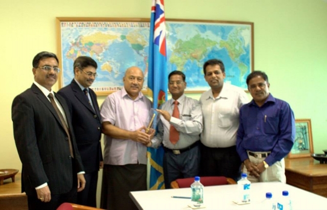 Visit of team of scientists from Department of Space and ISRO to Fiji in connection with the monitoring of the launch from the South Pacific Ocean