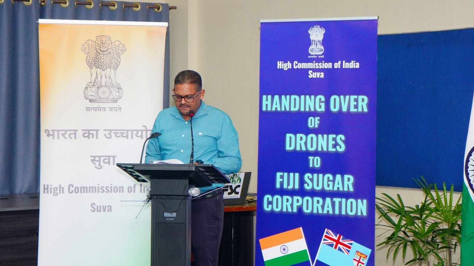 Handover of 12 Drones to Fiji’s Ministry of Agriculture