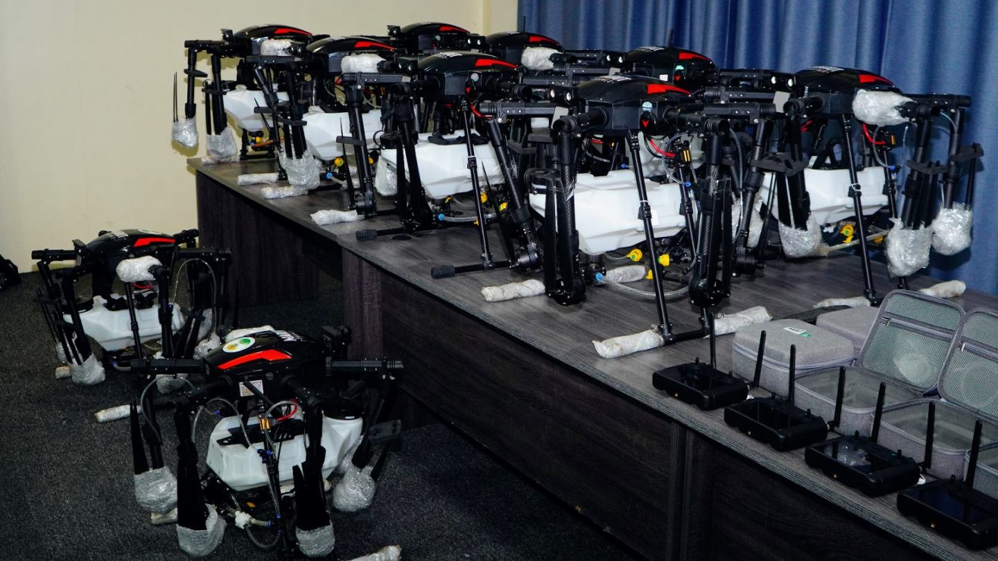 Handover of 12 Drones to Fiji’s Ministry of Agriculture