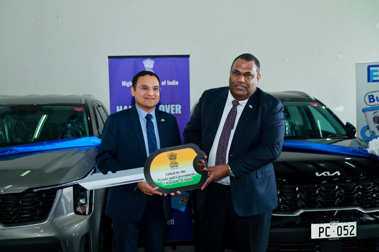 Handing over of Vehicles to Fijian Elections Office - 07 August 2026