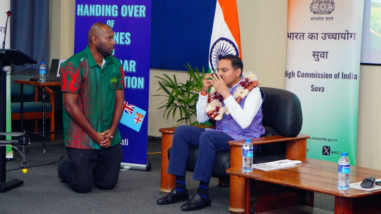 Handover of 12 Drones to Fiji’s Ministry of Agriculture