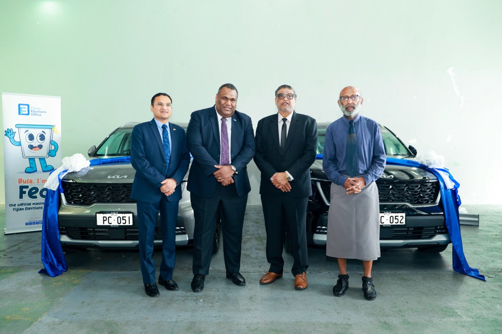 Handing over of Vehicles to Fijian Elections Office - 07 August 2026