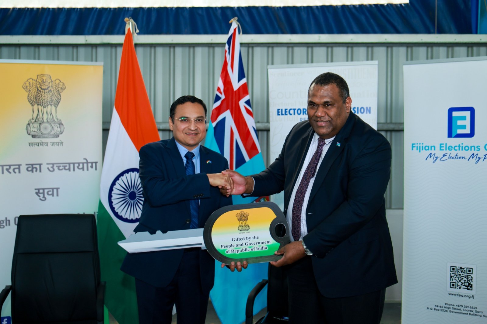 Handing over of Vehicles to Fijian Elections Office - 07 August 2026