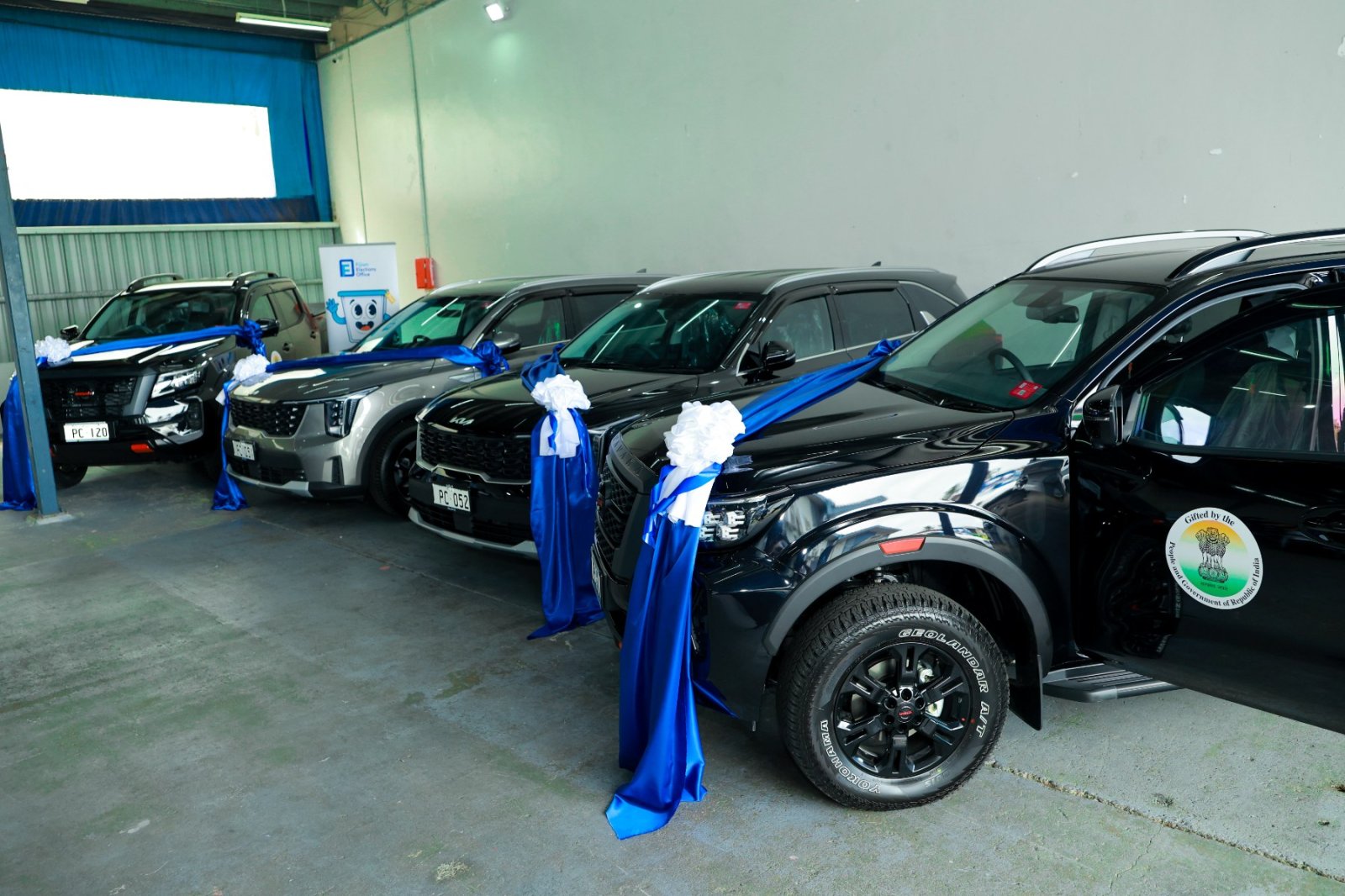 Handing over of Vehicles to Fijian Elections Office - 07 August 2026