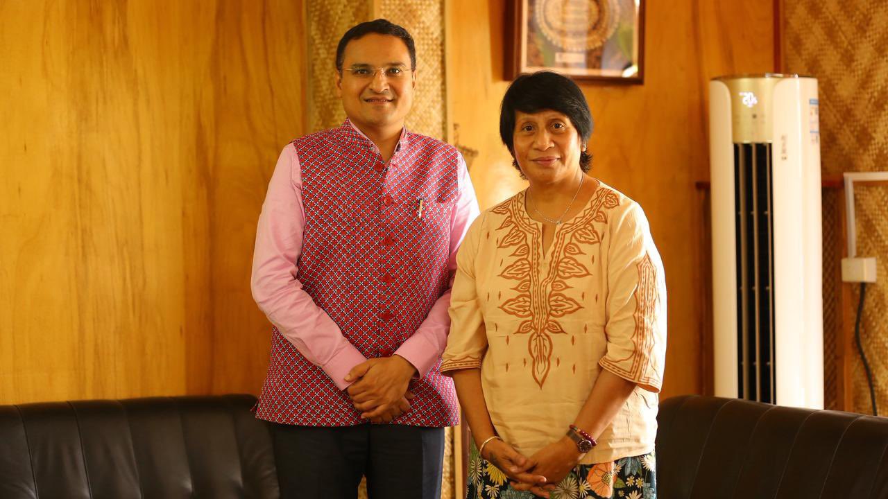 High Commissioner Presentation of Credentials in Kiribati