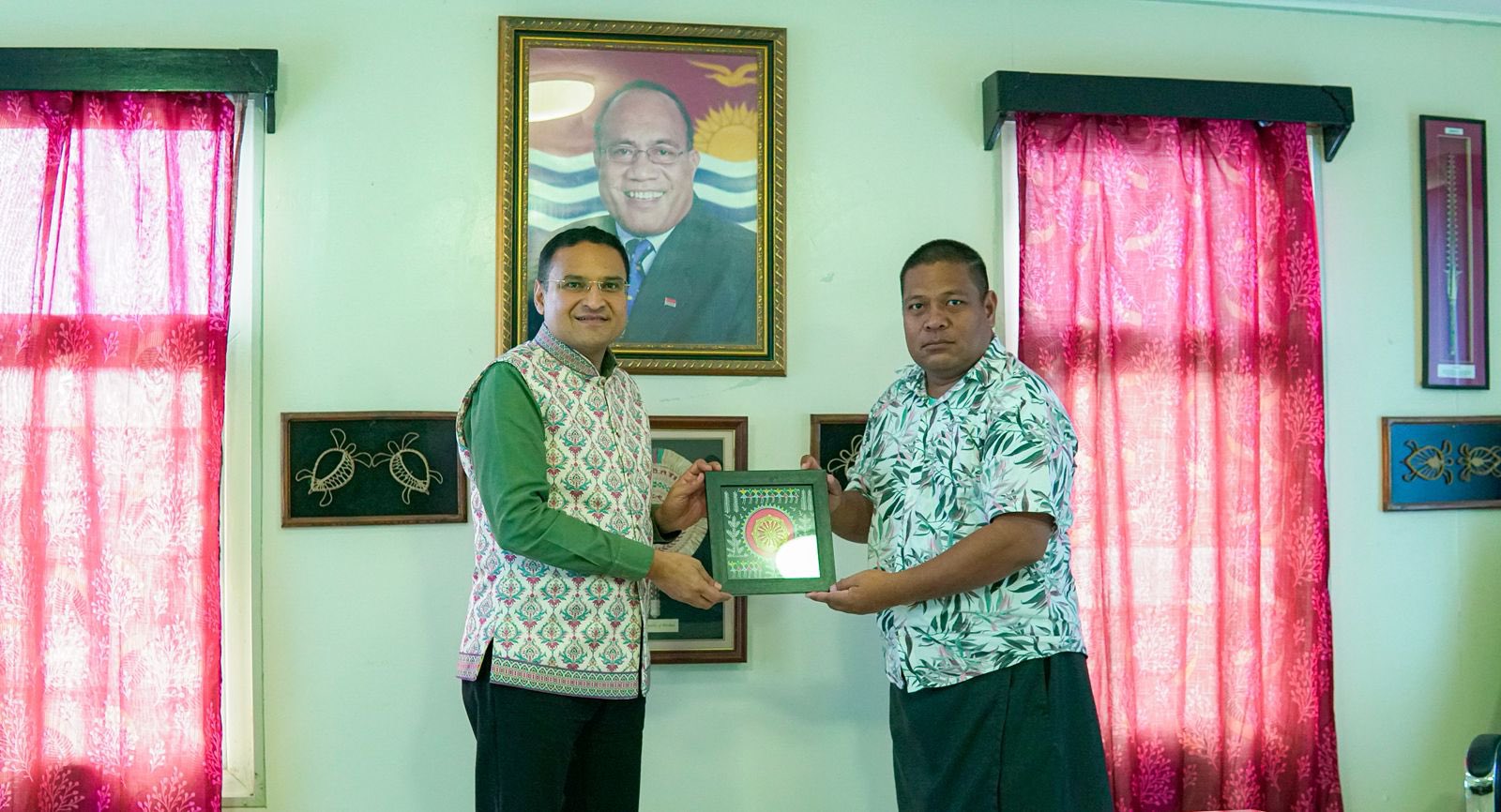 High Commissioner Presentation of Credentials in Kiribati