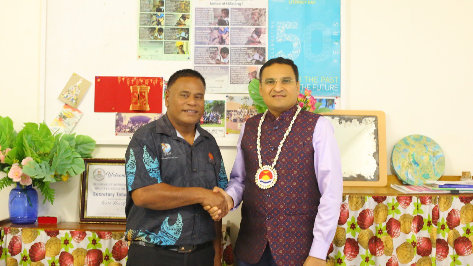 High Commissioner Presentation of Credentials in Kiribati