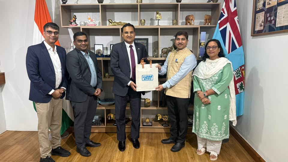 High Commissioner Suneet Mehta met with the NTPC Delegation