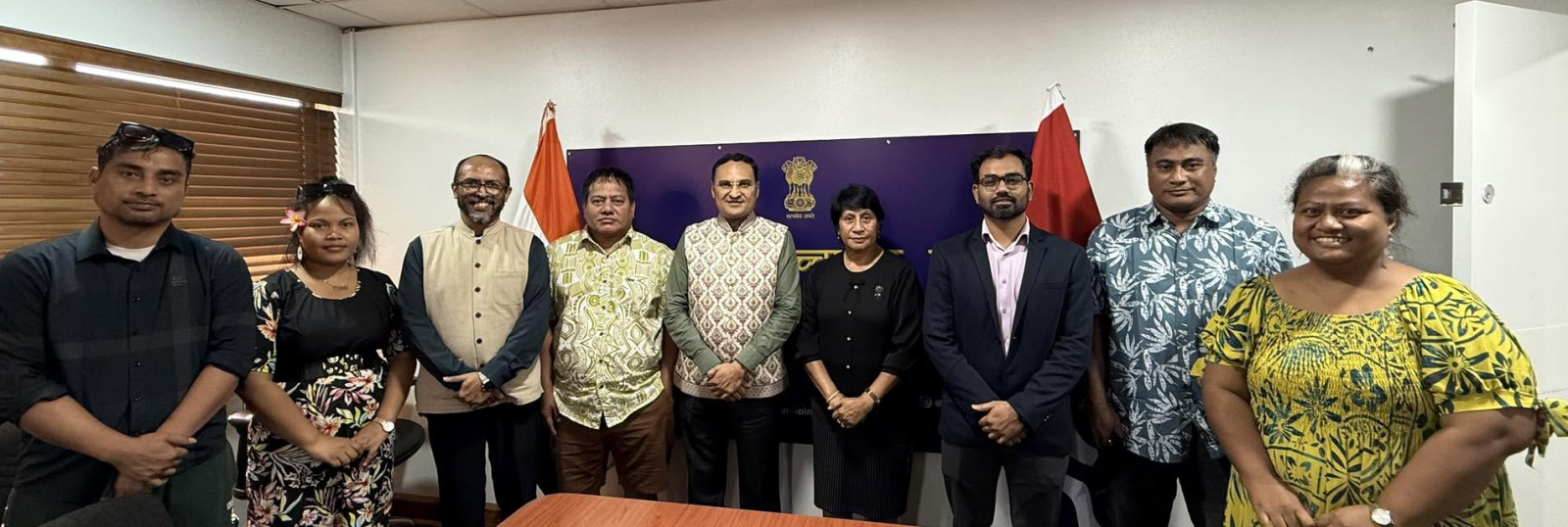 HC Suneet Mehta met with the Hon Minister for Tourism, Commerce, Industry and Cooperatives Hon. Tangariki Reete and her team.