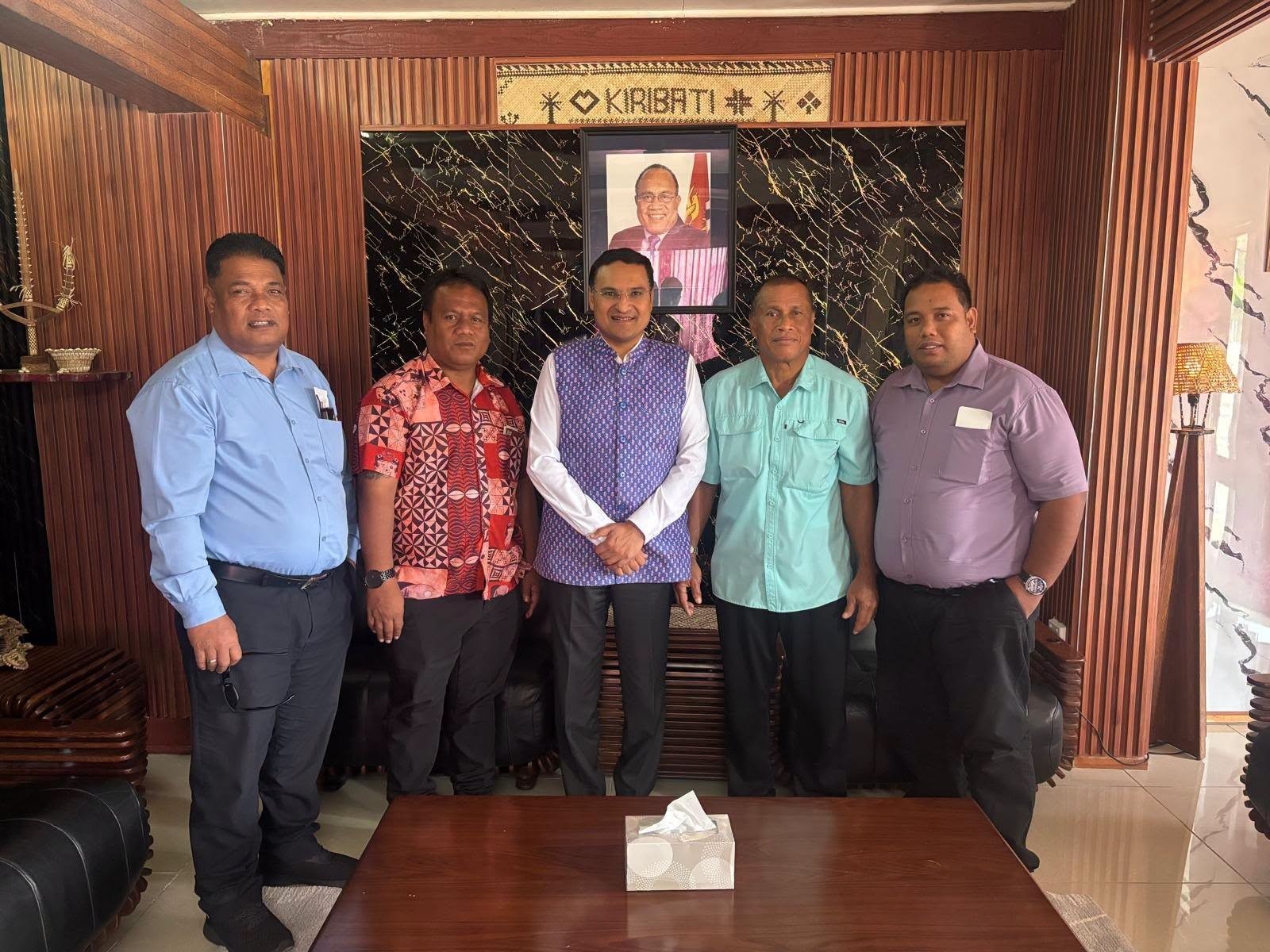 Visit of High Commissioner of India to Kiribati for launch of the Virgin Coconut Oil (VCO) Project in Tarawa (September, 2026)