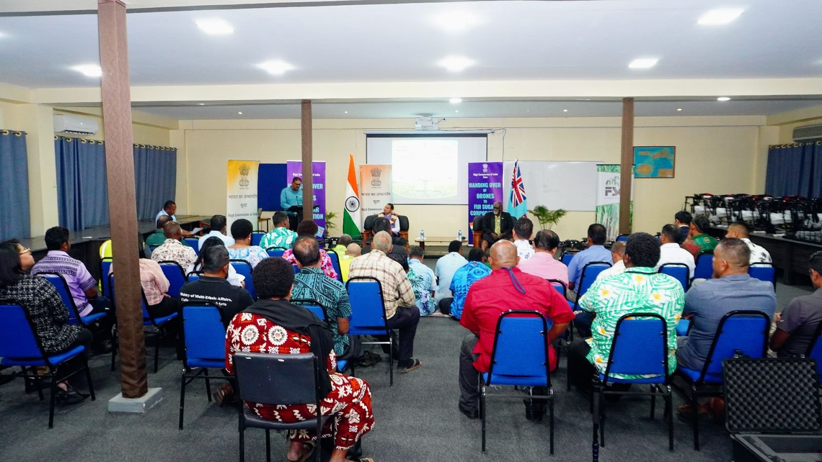 Handover of 12 Drones to Fiji’s Ministry of Agriculture