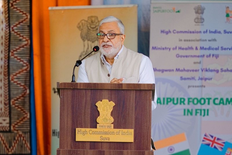 Inauguration of Jaipur Foot Camp in Fiji to bring mobility and renewed hope