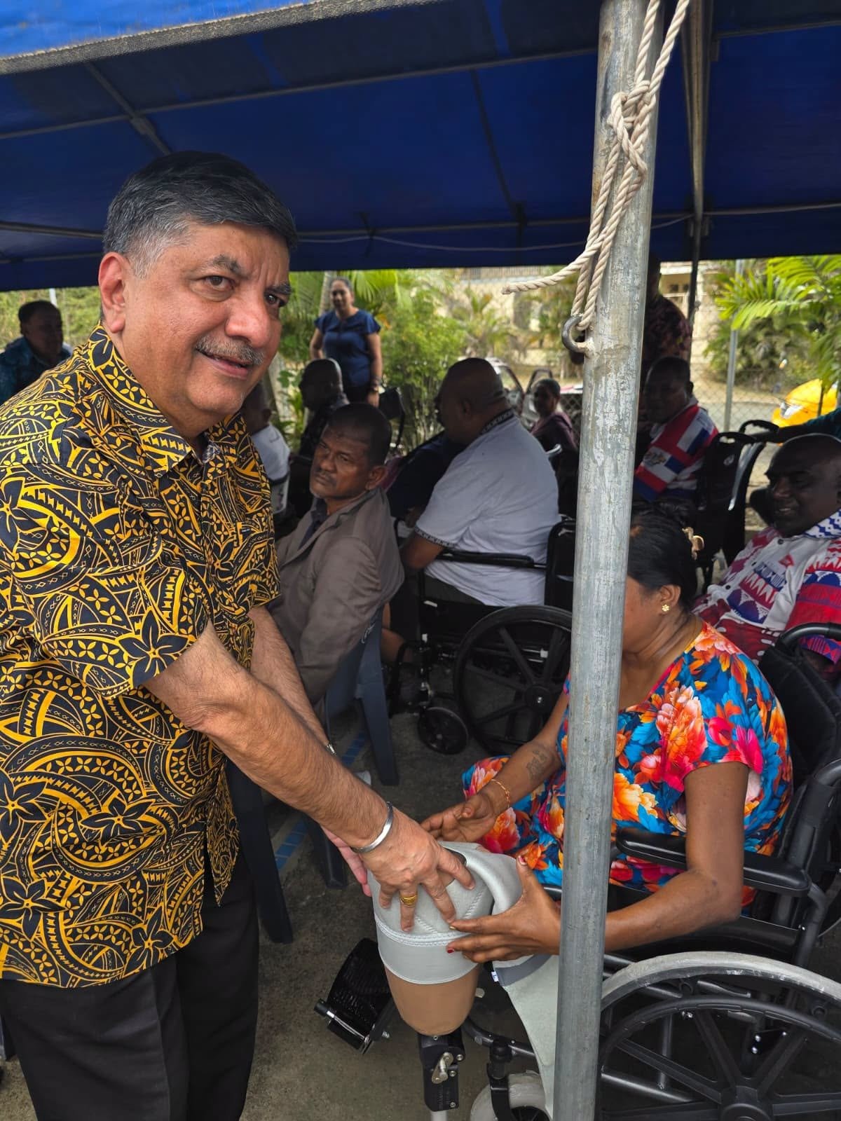 Jaipur Foot Camp in Labasa- October 27