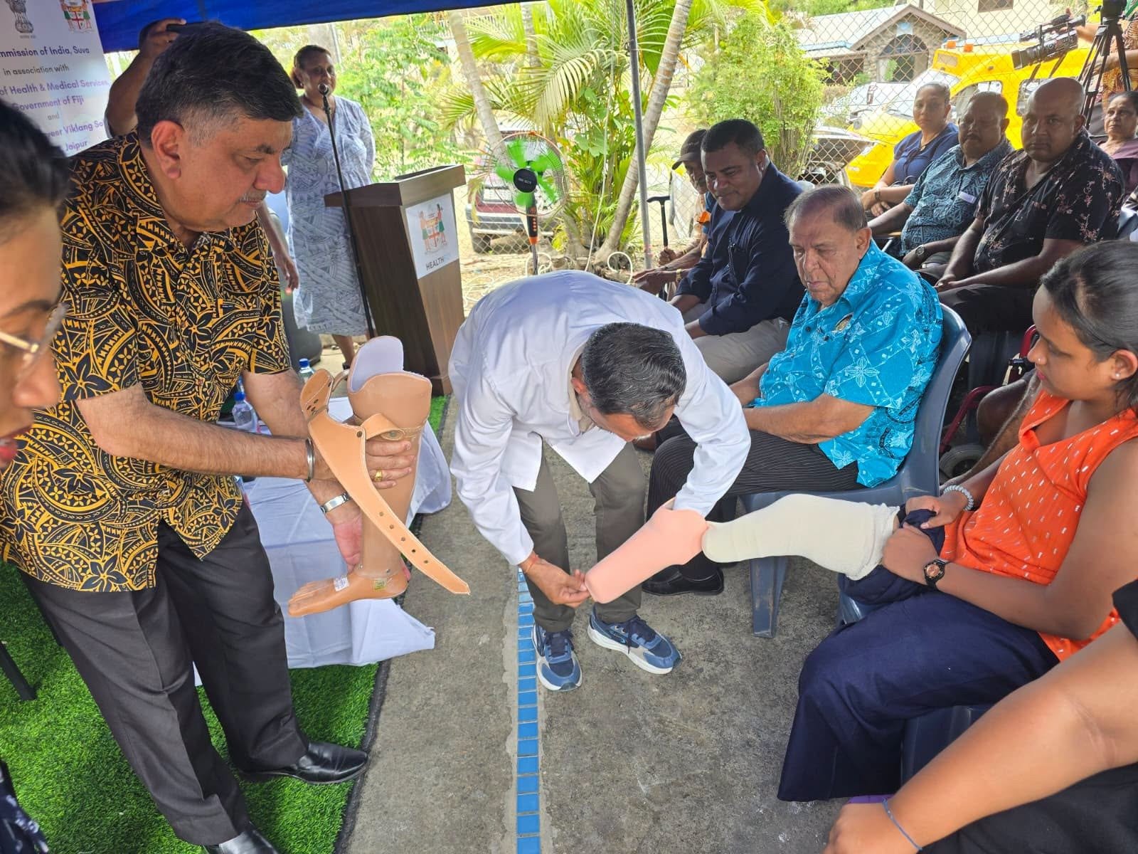 Jaipur Foot Camp in Labasa- October 27