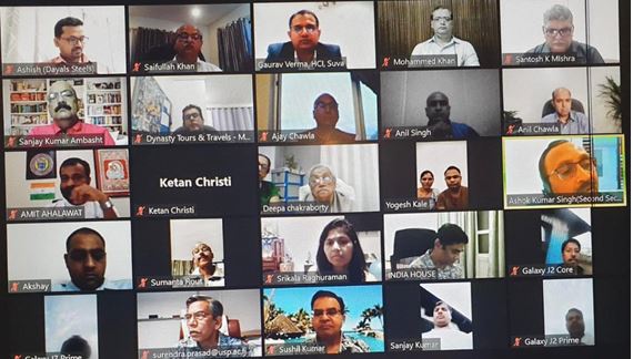 Indian Community Welfare Fund (ICWF) Day Virtual Awareness Session with participants from Fiji, Cook Islands, Tonga & Vanuatu – 20.08.2021