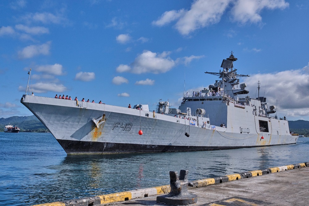 Visit of INS Satpura to Fiji - 01 - 03 September, 2022