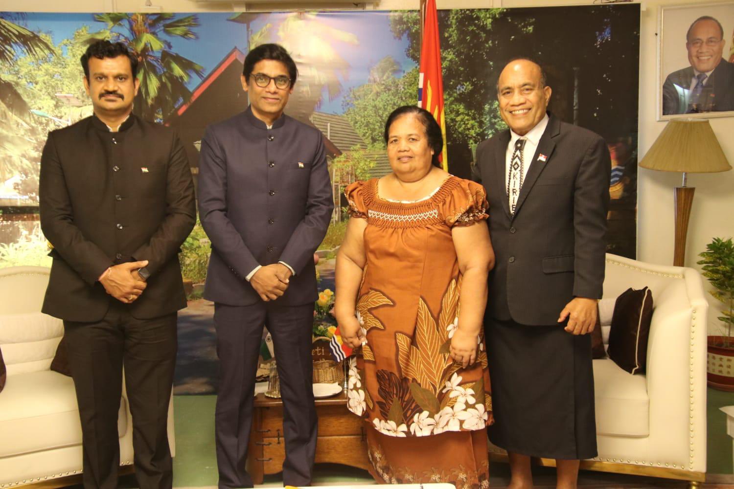 Presentation of Credentials to President of Republic of Kiribati - 29.11.2022