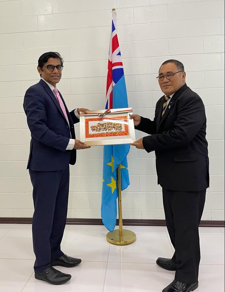 High Commissioner Visit to Tuvalu - 09 - 11 March 2023
