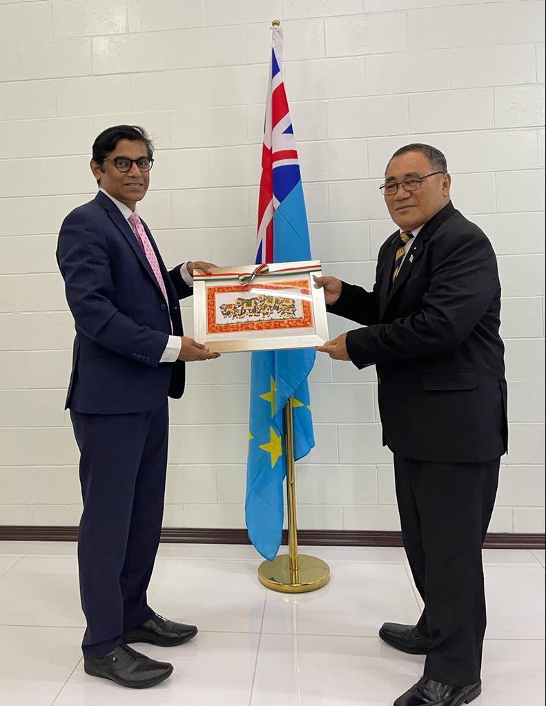 High Commissioner Visit to Tuvalu - 09 - 11 March 2023