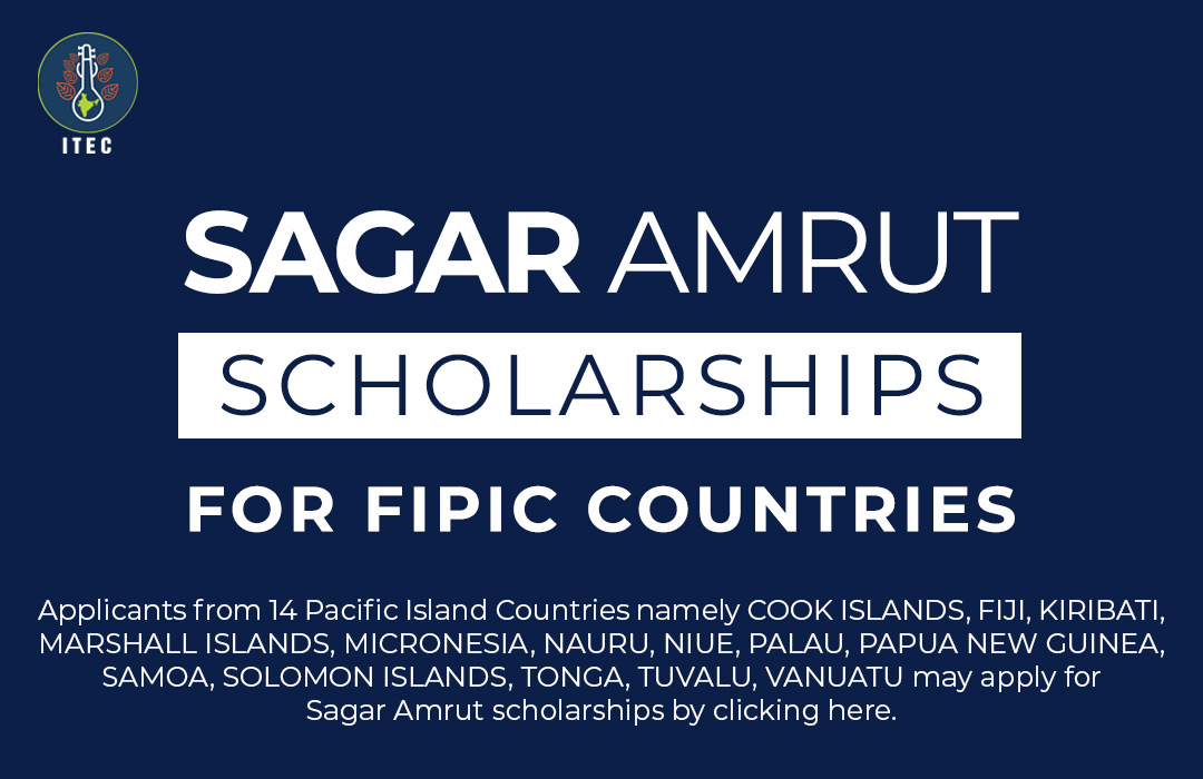 Sagar Amrut Scholarships for FIPIC Countries
