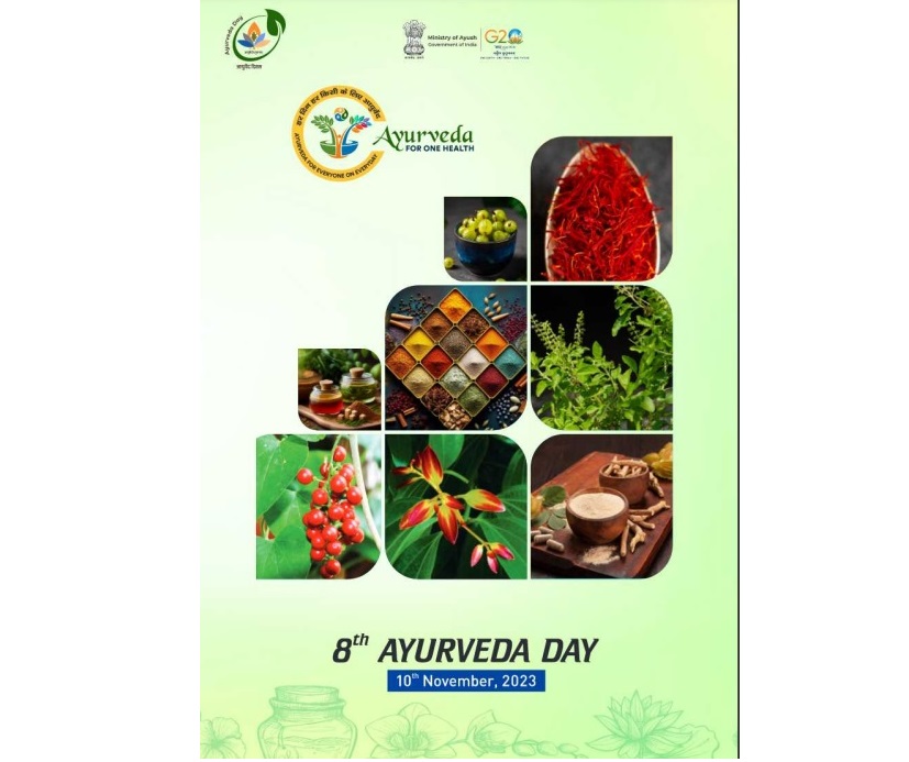 Celebration of 8th Ayurveda Day 2023 on 10 November, 2023