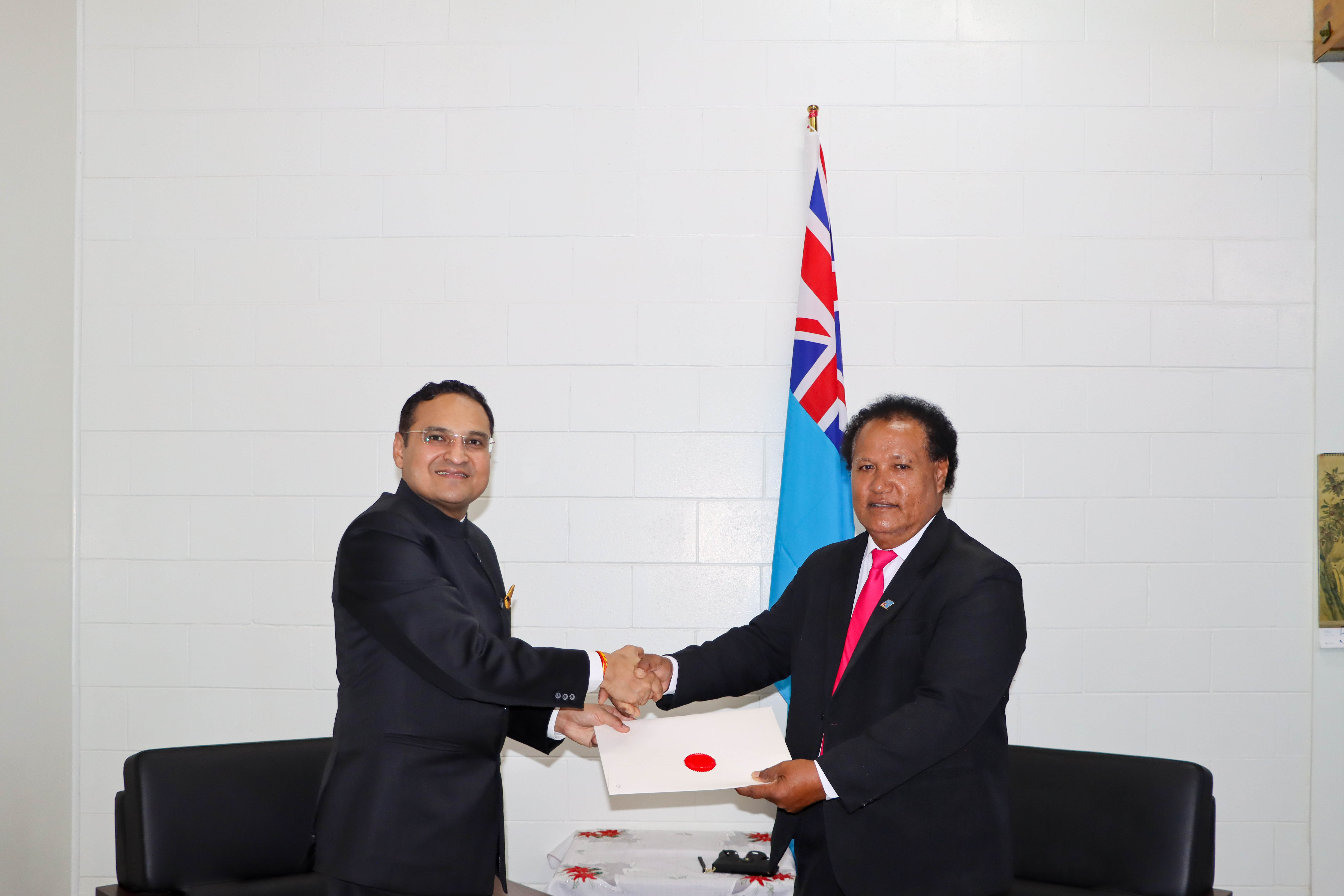 High Commissioner Presentation of Credentials in Tuvalu