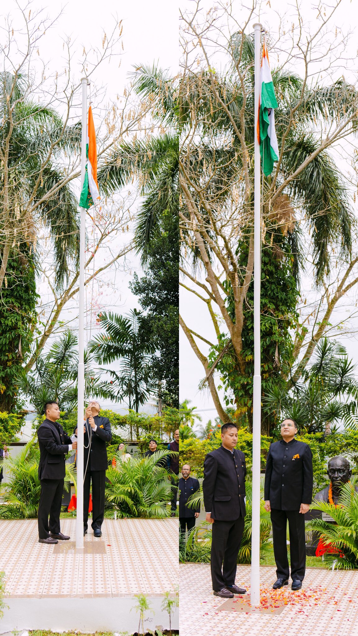 79th Independence Day of India - Flag Hoisting