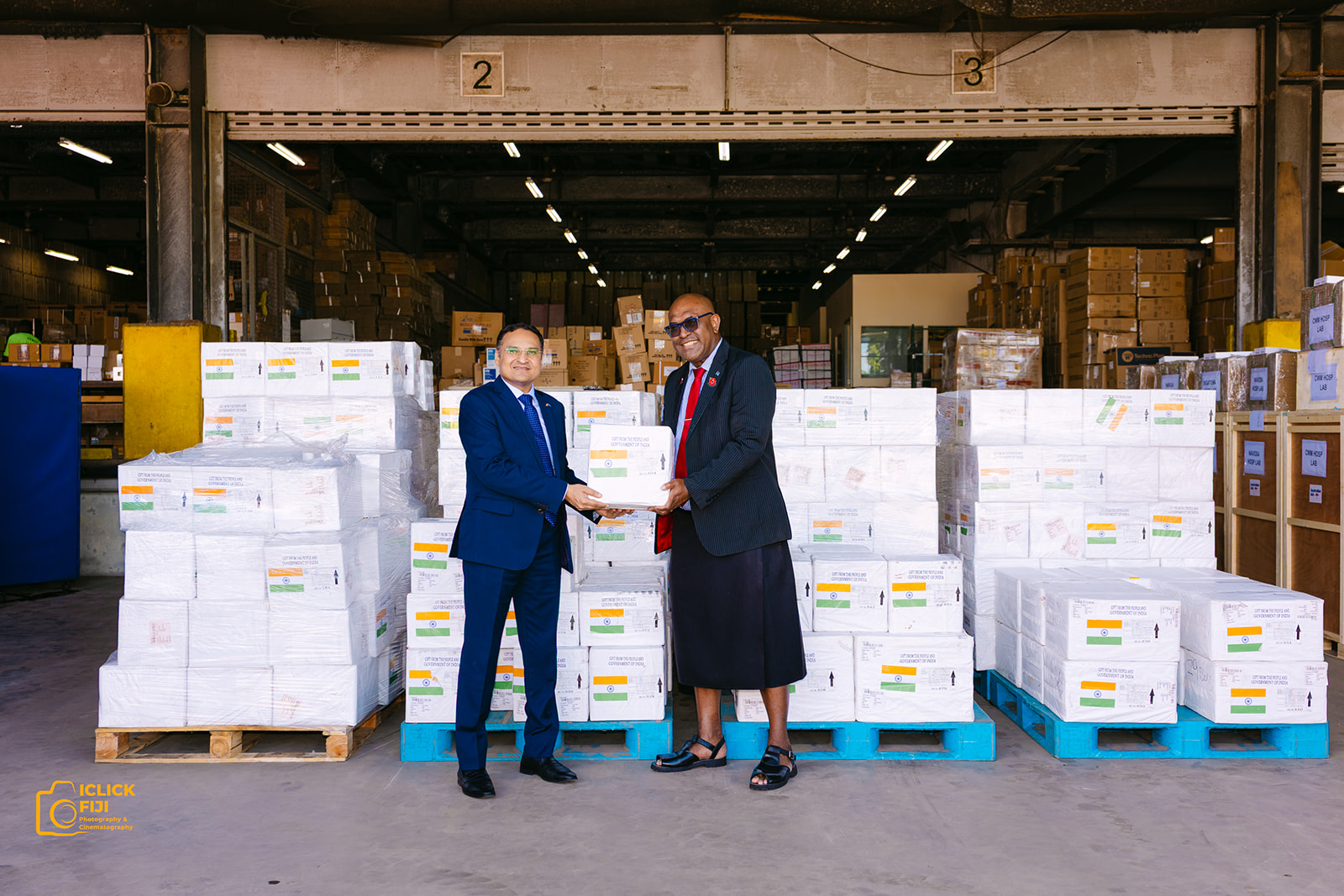 Handing over of life-saving ARV Drugs to Fiji to bolster public health response