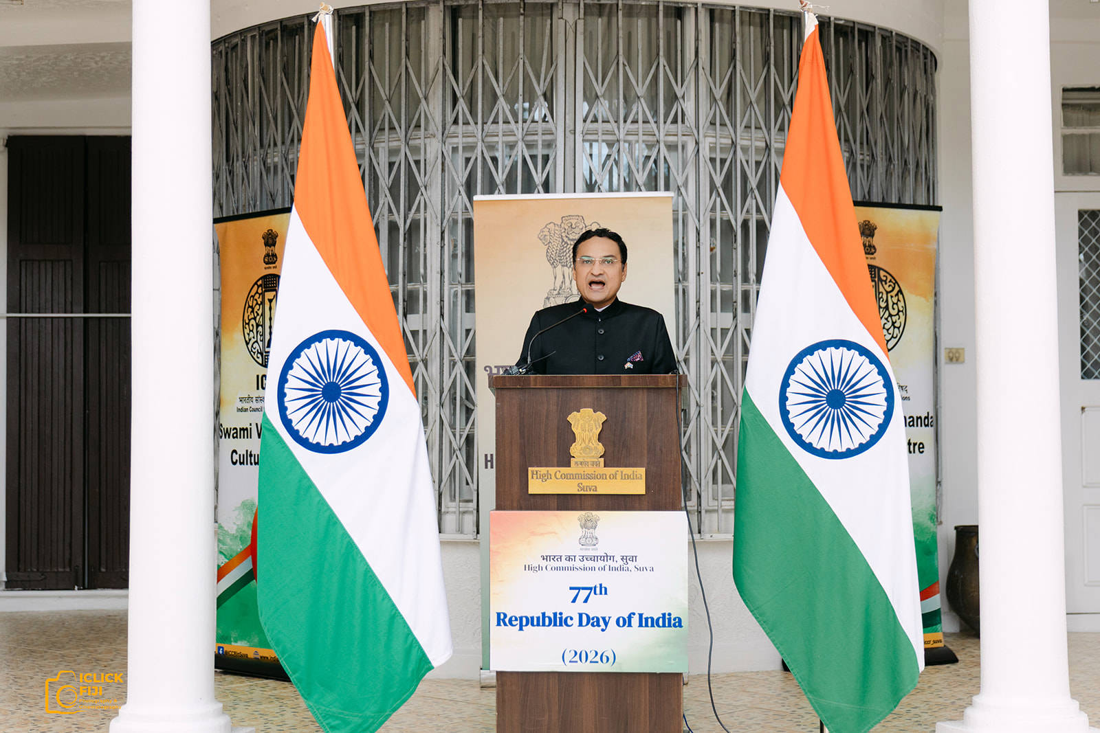 Republic Day 2026 Flag Unfurling Ceremony at India House on 26 January 2026