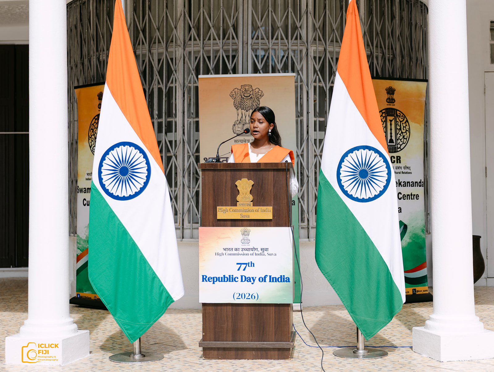 Republic Day 2026 Flag Unfurling Ceremony at India House on 26 January 2026