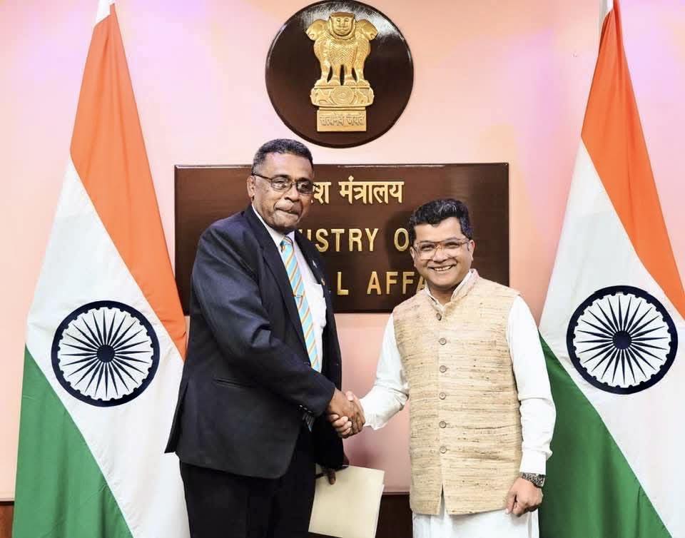 Visit of Fijian Minister of Minister for Finance, Commerce & Business Development to India