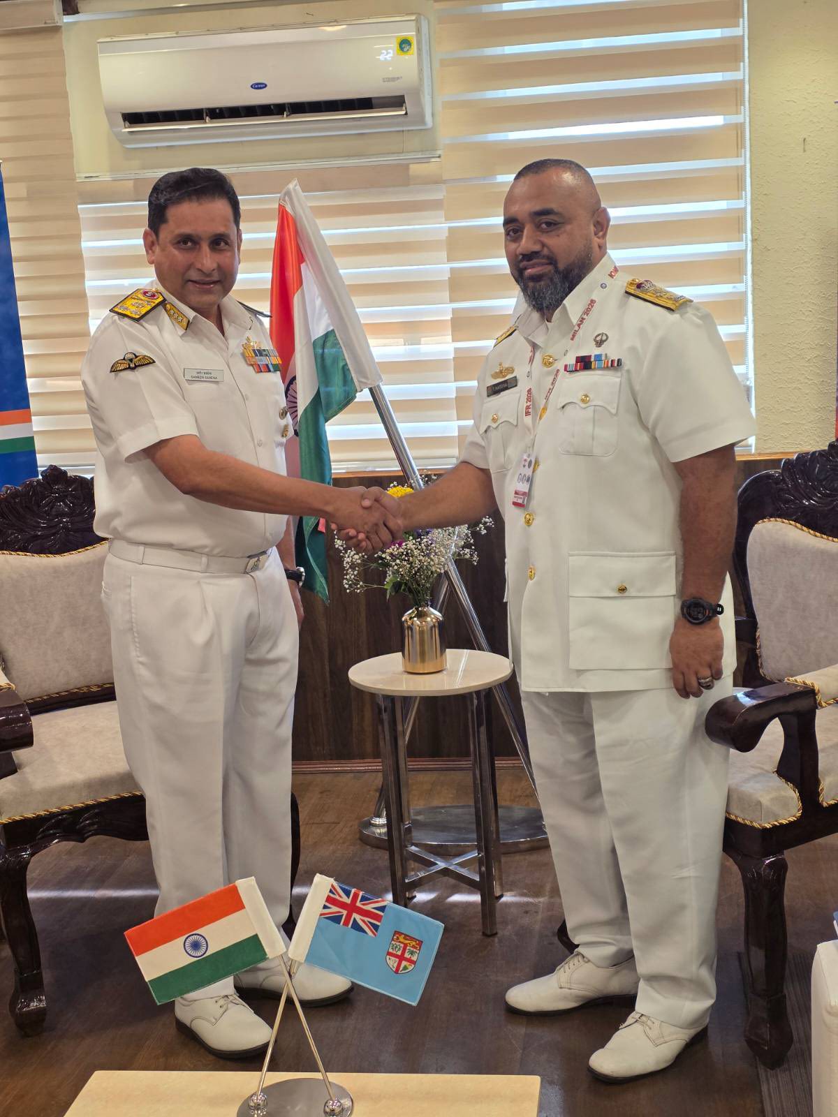 Visit of Fiji Navy Commander to India 2026