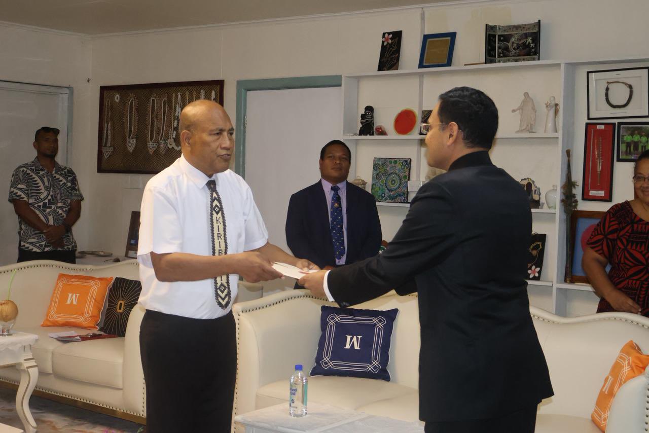 High Commissioner Presentation of Credentials in Kiribati